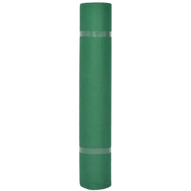 vidaXL Tapijt Effen Groen 1 x 24 m Stof