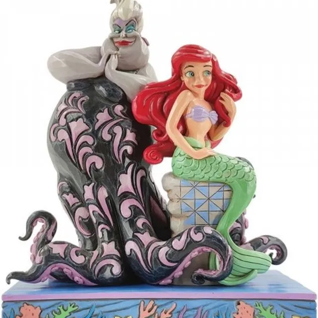 Disney De Kleine Zeemeermin Wicked and Wishful 25 cm multi