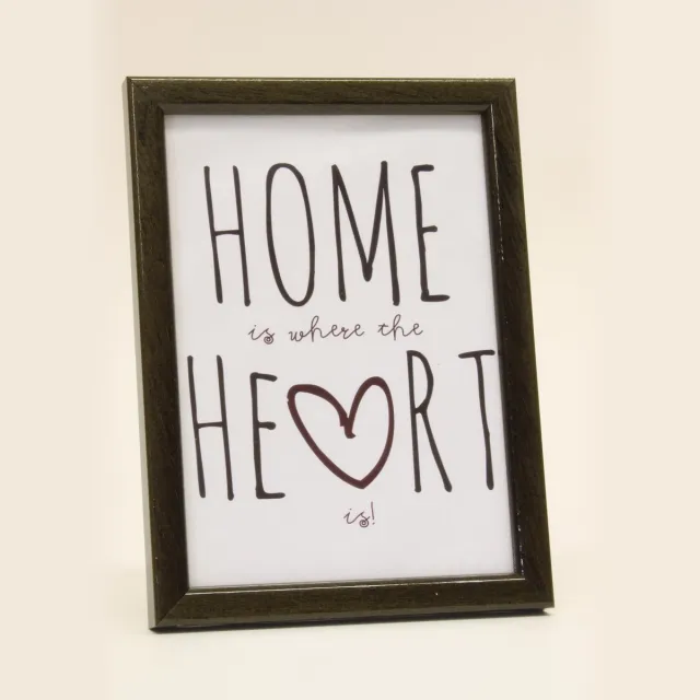 Deknudt Frames Houten fotolijst voor foto 13x18 zwart