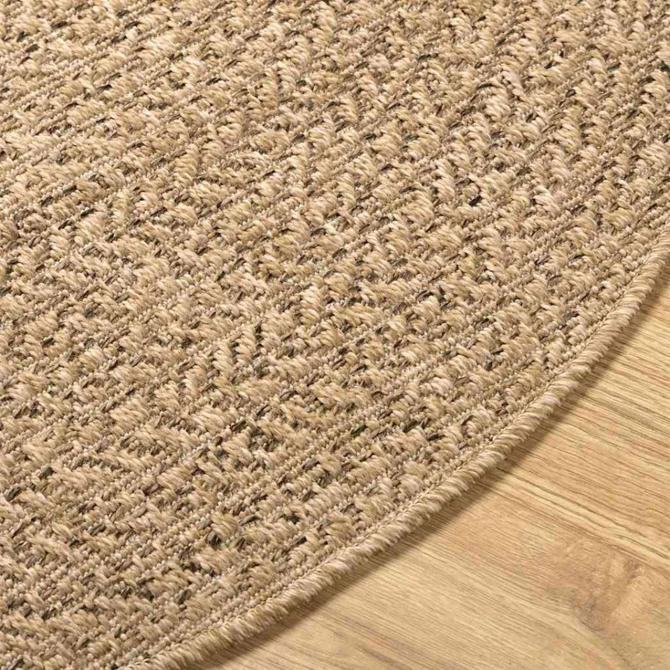 vidaXL Vloerkleed ZIZUR Bruin 200 x 140 cm Polypropyleen, foto 4