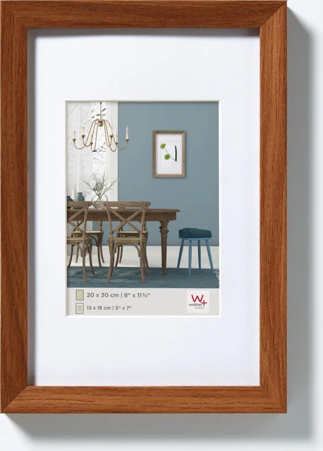 Walther Fiorito - MDF Houten lijst - Fotoformaat 30x40 cm - Donkere eik