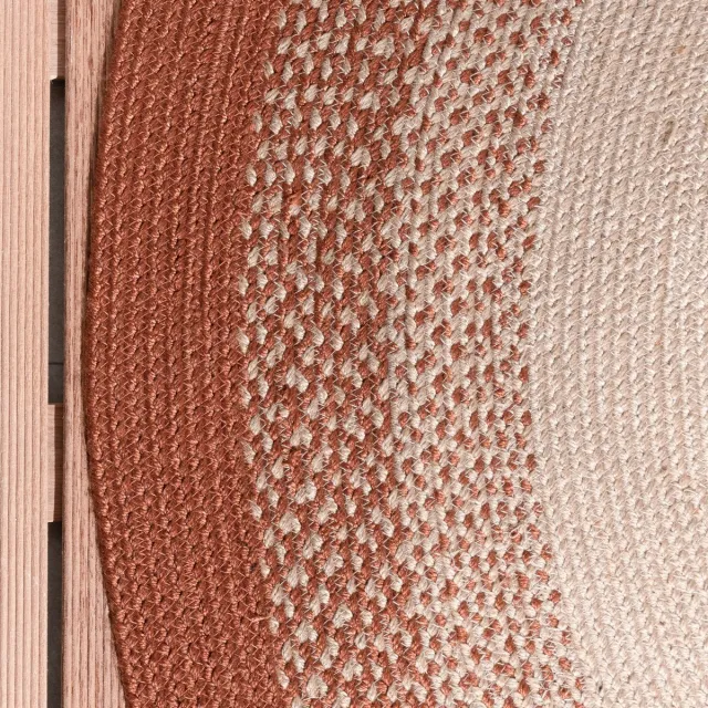 Studio Clarice Rond Buitenkleed - Florence Terracotta - Ø120cm