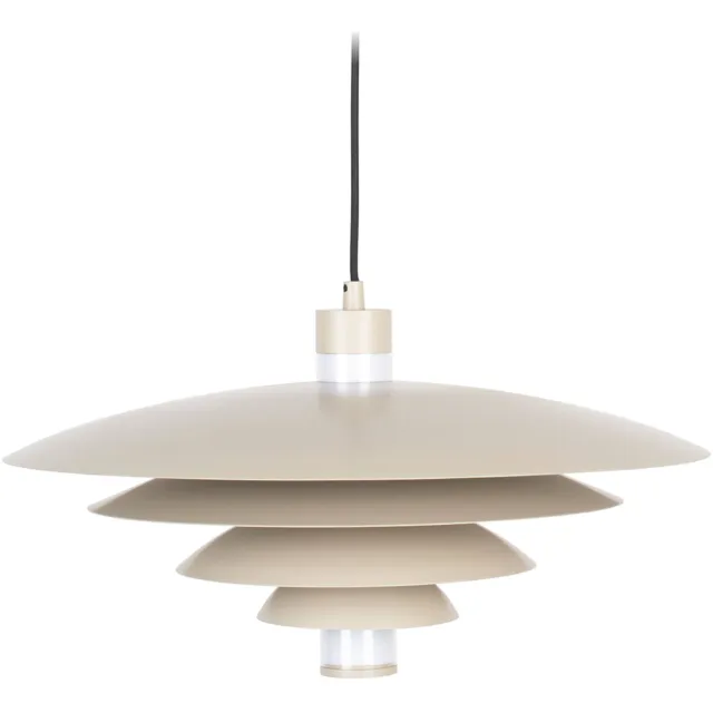 Zuiver Cole hanglamp Metaal Roze/ Grijs Beige