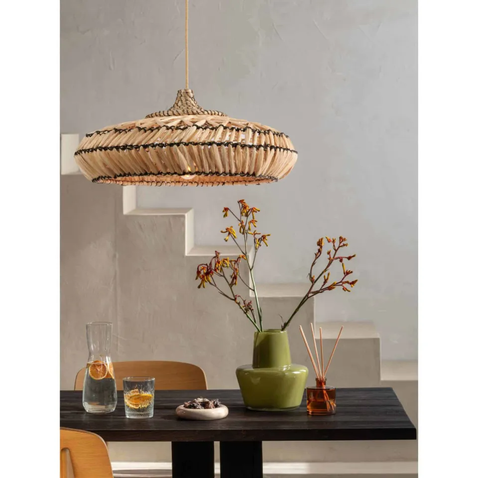Good&Mojo Abaca Rinjani hanglamp naturel, foto 4