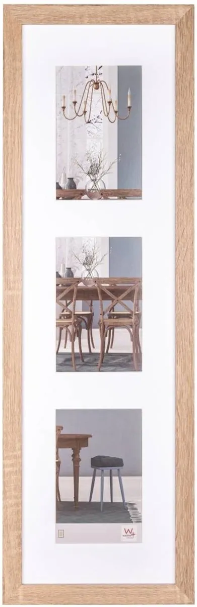 Walther Fiorito - MDF Houten lijst - Fotoformaat 3x13x18 cm - Licht Eiken Lichte eik