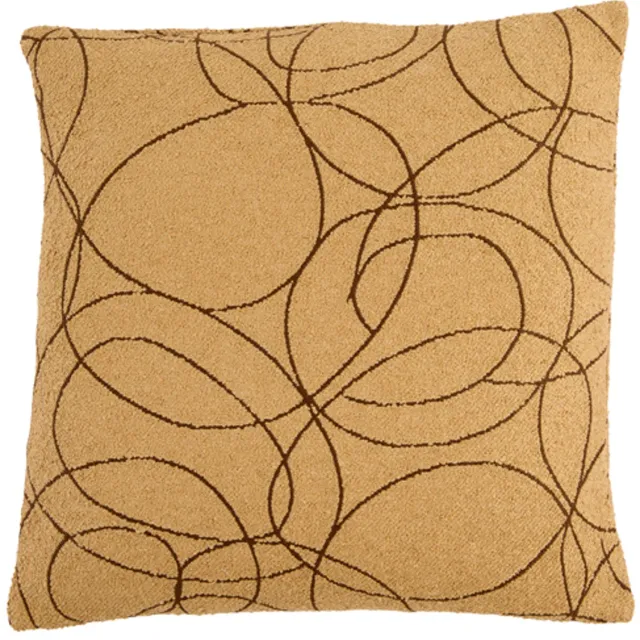 Light & Living Sierkussen BEBRA - Bruin - 45x45x10 cm