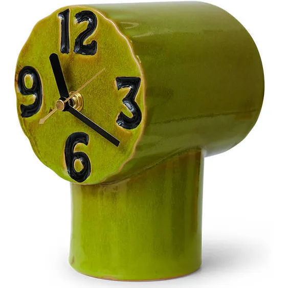 HKliving Retro tafelklok groen, foto 7