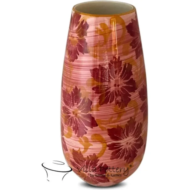 Irishflowers Vaas - Villa Pottery - Decoratie - Woondecoratie - Keramiek - Bloom 5_2 Roze