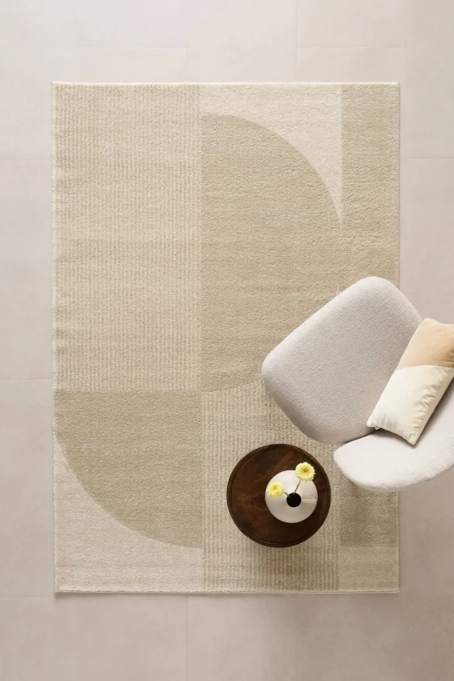 NOUS Living vloerkleed zand, foto 2