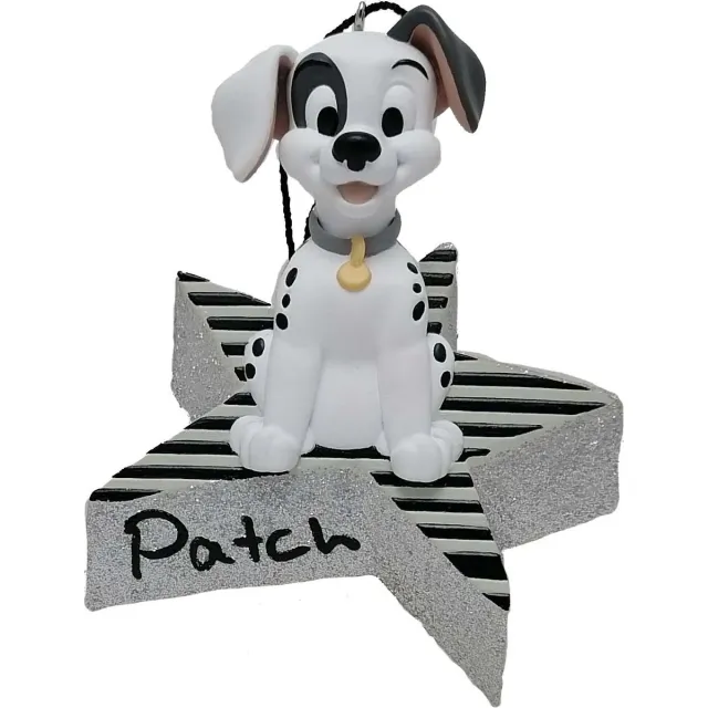Kurt S. Adler Ornament Dalmatier kunststof h10 cm Transparant