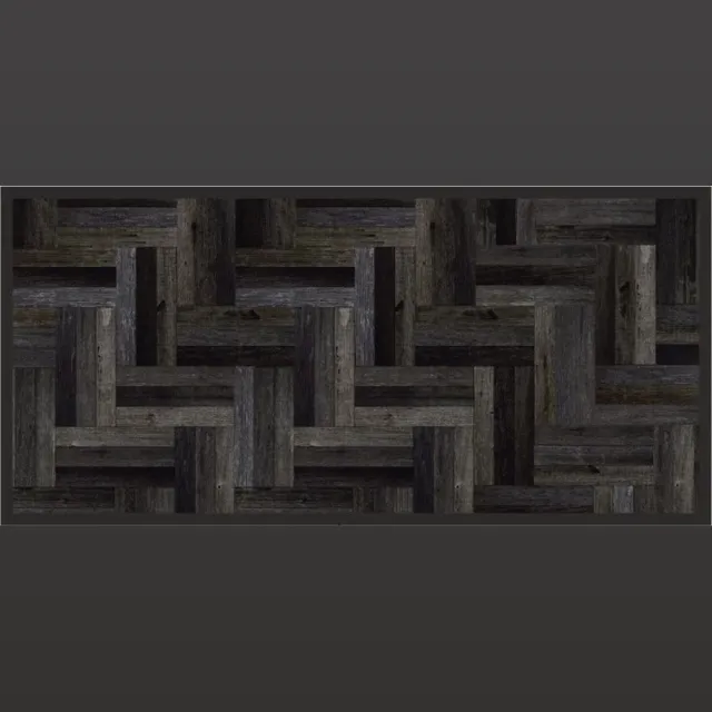 MD-Entree MD Entree - Design mat - Universal - Parquet Anthra - Vloerkleed - Antislip - Machine wasbaar - 67 x 150 cm Antraciet