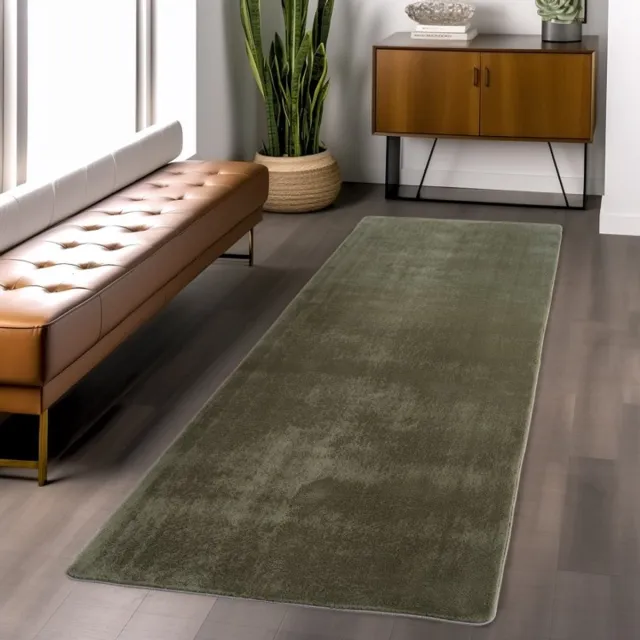 TapisTrend Designer tapijt Groente 140x200 cm Groen vloerkleed voor binnen, geschikt voor woonkamer en slaapkamer, comfortabel, antislip, voor dagelijks gebruik