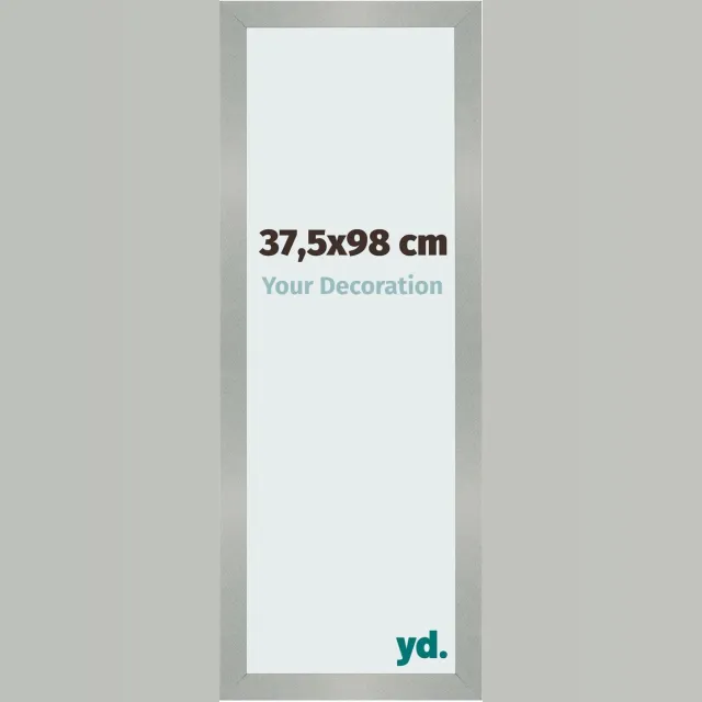 yd. Your Decoration - Fotolijst 37,5x98 cm - MDF - Aluminium Geborsteld - Bologna