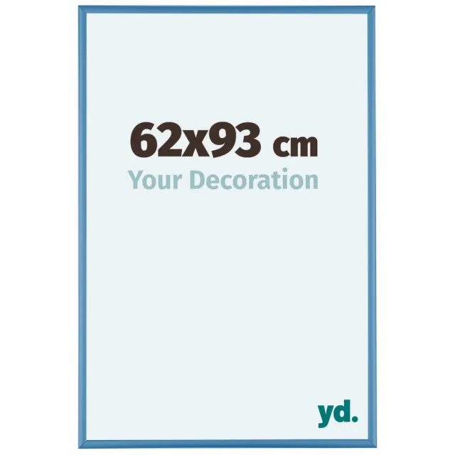 yd. Your Decoration - Fotolijst 62x93 cm - Aluminium - Staal Blauw - Kent