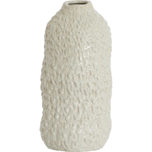 Light & Living Vaas ASOLA - Ø17x35.5cm - Wit