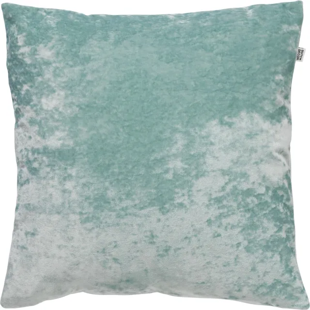 Dutch Decor SKY - kussenhoes 45x45 cm - velvet - Jadeite - lichtgroen - met rits - zonder binnenkussen