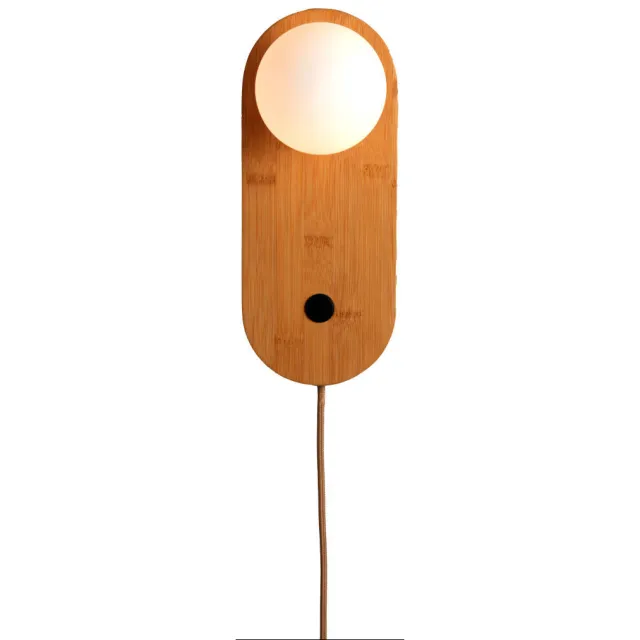 Good&Mojo wandlamp java (Ø12,5 cm) bruin
