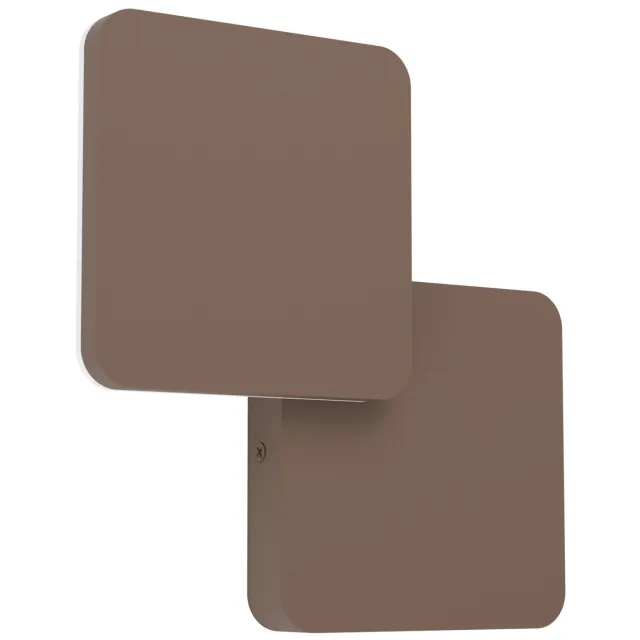 EGLO Pedersano Wandlamp Buiten - LED - 14 cm - Roestbruin - Instelbaar wit licht (warm, neutraal en daglicht) Roestbruin;