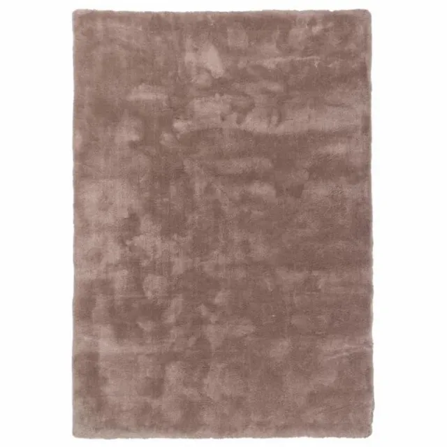 DÉJA Living Vloerkleed 130x190cm - Laagpolig Taupe Stof - Civar