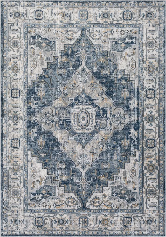 Surya Dalila vloerkleed oosters vintage antraciet