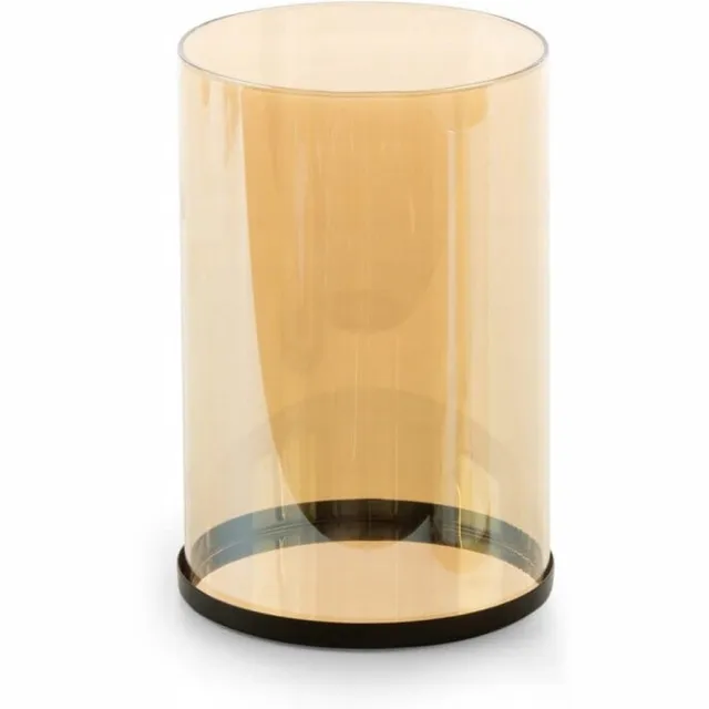 Eurofirany MIRA Kaars Goud Metala & Glas 12x12x18 cm