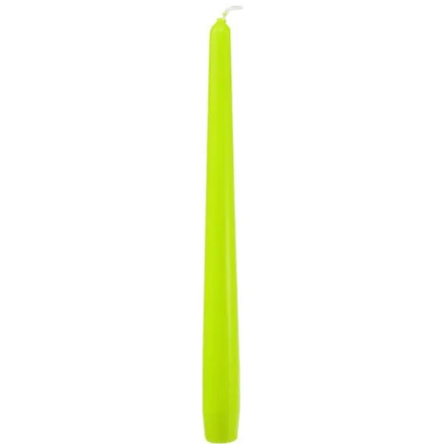 Wenzel Kerzen Conische kaarsen 250/23 lichtgroen 12 st. Groente