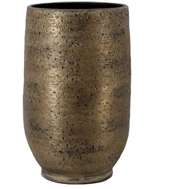 Floran Vaas aveiro d26h40cm bruingoud