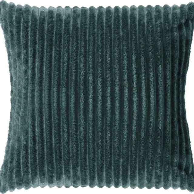 Dutch Decor MART - sierkussen 45x45 cm - zacht ribfluweel - corduroy - Sagebrush Green - groen - Inclusief binnenkussen - Luxe kussens voor woonkamer & bank Sage groen