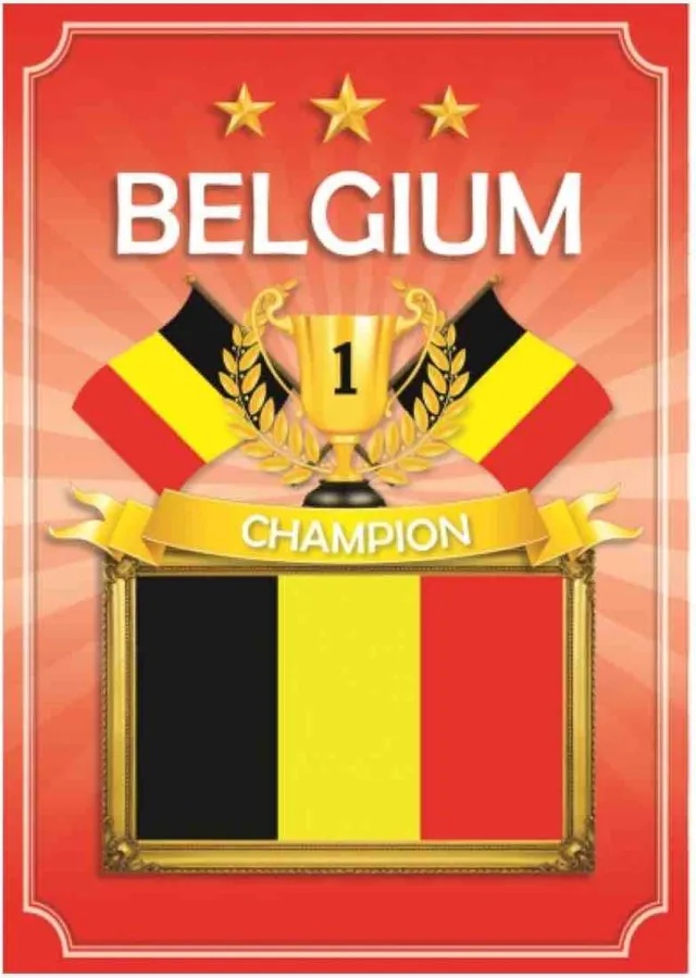 Folat Party Products Belgium Poster Multi