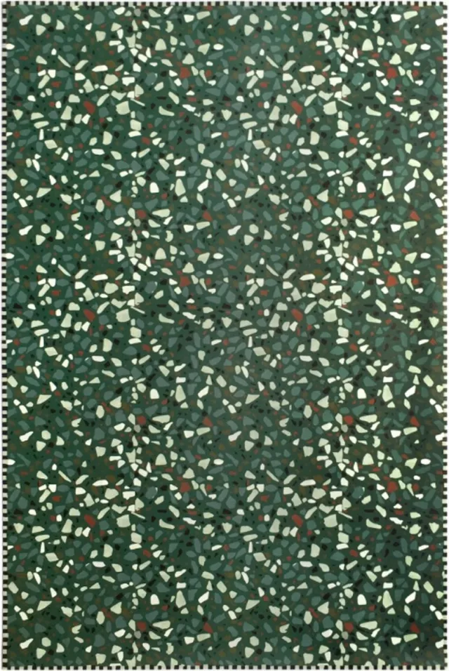 Edito Tapijt vinyl 'Terrazzo Green' - Groen