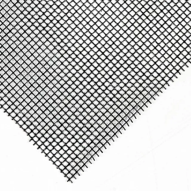 Hb Horrenbouw - Horgaas zwart 100x250 cm - Sterk gaas - Glasfiber pvc