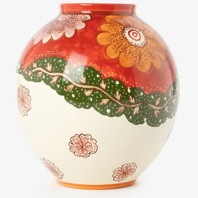 Sissy-Boy Multicolour vaas met bloemenprint