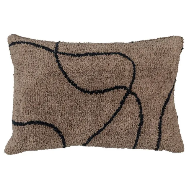 Mette Ditmer sierkussenhoes Shadow (60x40 cm) Bruin