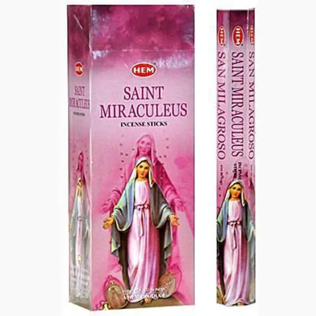 Yogi & Yogini naturals HEM Wierook - Saint Miraculeus - 1 los pakje á 20 stokjes