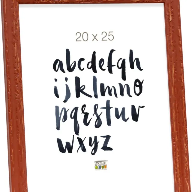Deknudt Frames fotolijst S46MF3 - roestbruin verweerd - foto 20x25 cm