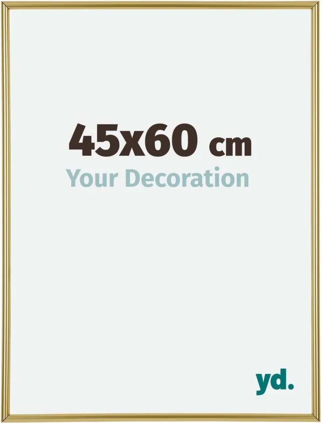 yd. Your Decoration - Fotolijst 45x60 cm - Kunststof - Goud - Annecy