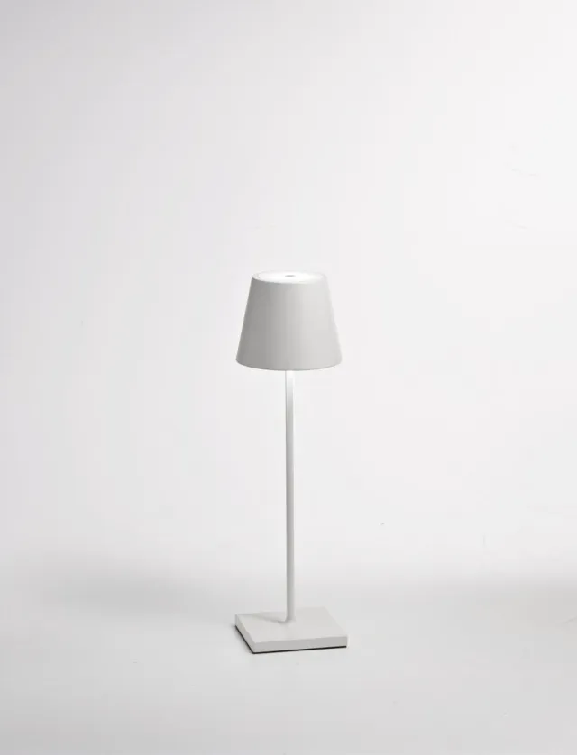 Zafferano Poldina Pro Lamp - Wit - H38 cm