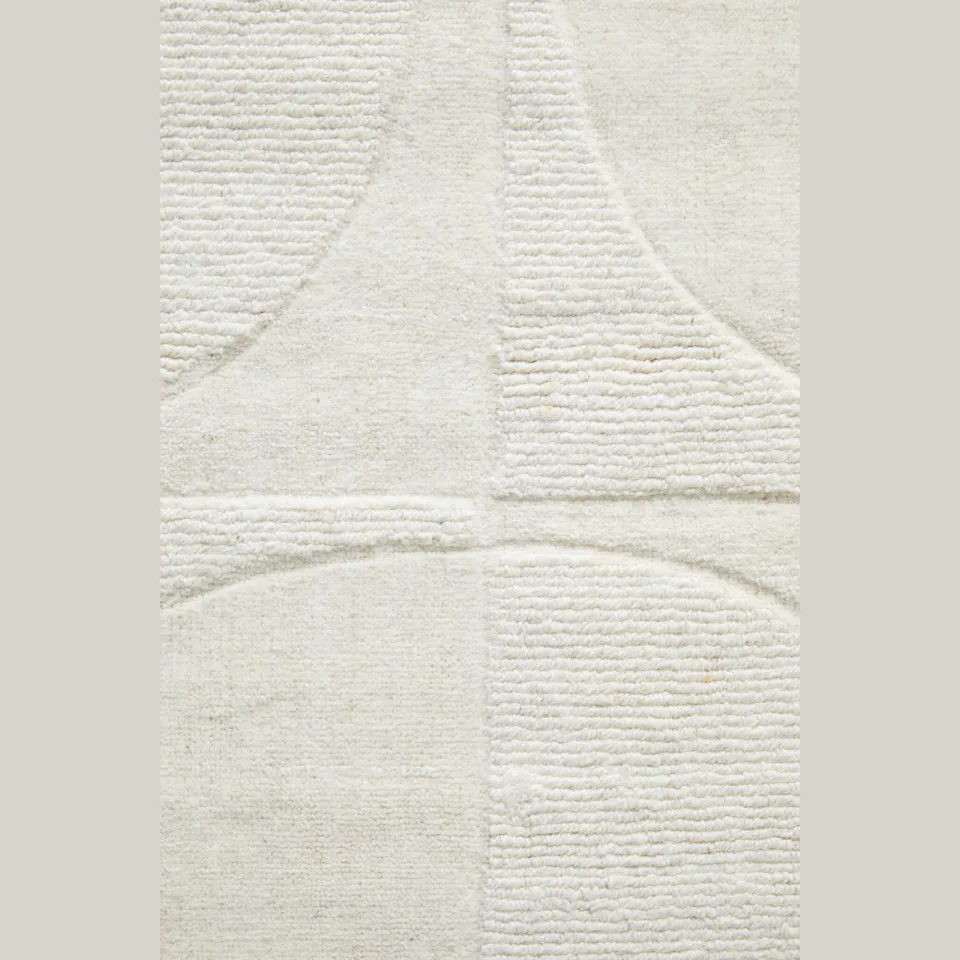 NOUS Living Carruth vloerkleed ivoor, foto 5