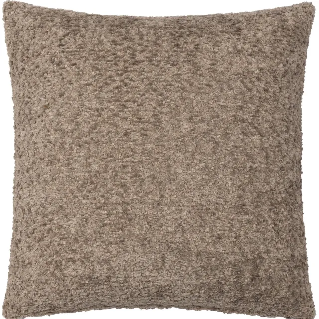 Atmooz Sierkussen Mercier - 45 × 45 cm - Liver - Katoenmix - Zacht sierkussen voor sofa - bed of fauteuil Wit