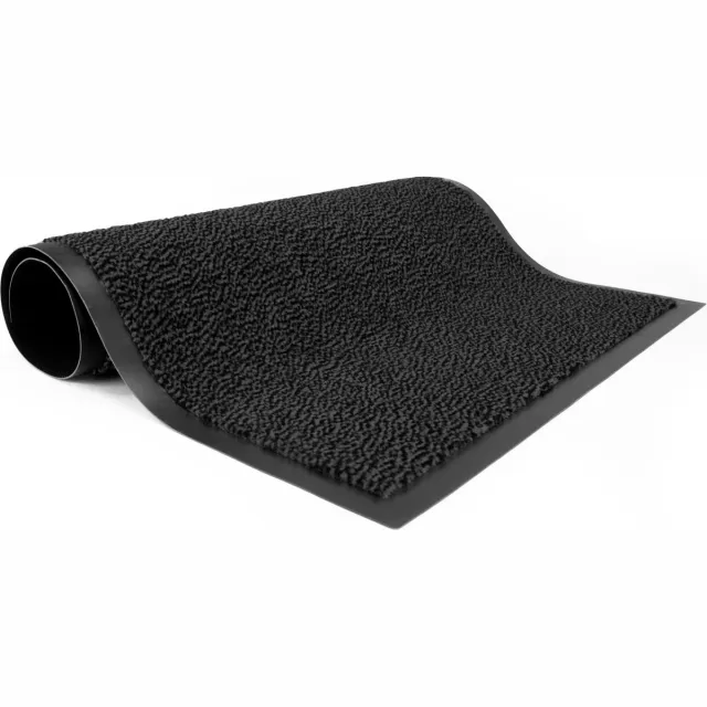 Hekomat Droogloopmat & Schoonloopmat - 90x120 cm - Deurmat voor binnen - Antislip - Antraciet