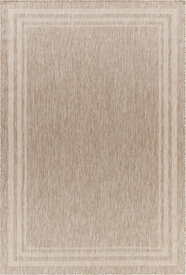 Surya Georgia vloerkleed binnen en buiten jute-look bruin beige