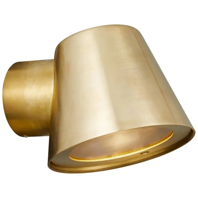 Nordlux wandlamp buiten Aleria - rond - goud Brons