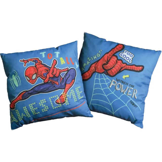 Spider-Man Sierkussen, Awesome - 40 x 40 cm - Polyester Blauw