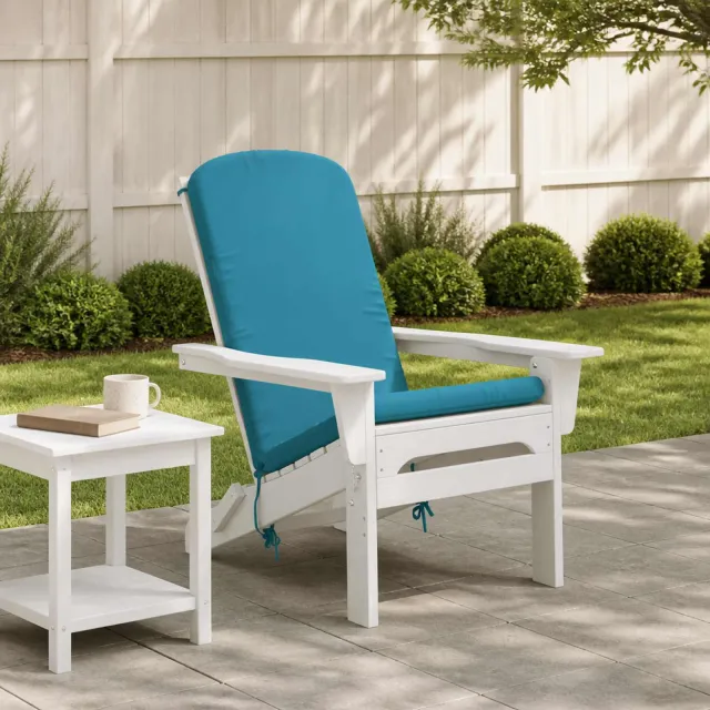 vidaXL Adirondack stoelkussen GEMERT 100% Polyester Lichtblauw