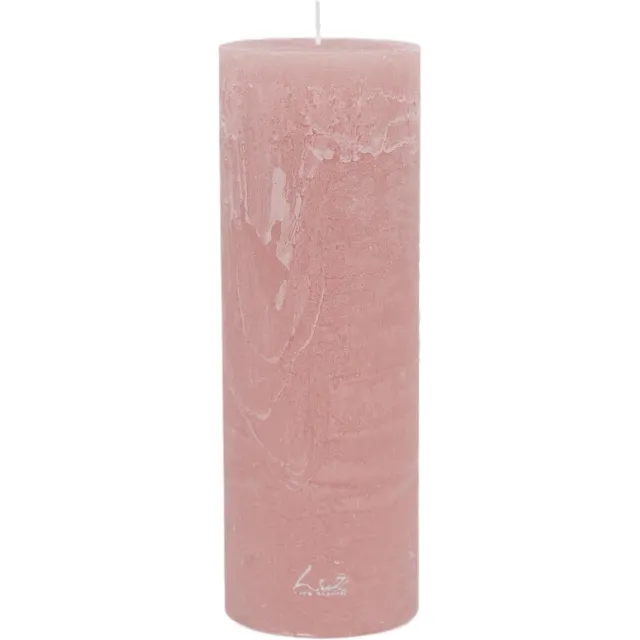 Rasteli Luz Your Senses Kaars-Stompkaars Oud Roze D7 cm H 20 cm