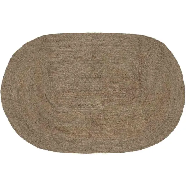 vidaXL Vloerkleden Grijs 205 x 305 cm Jute