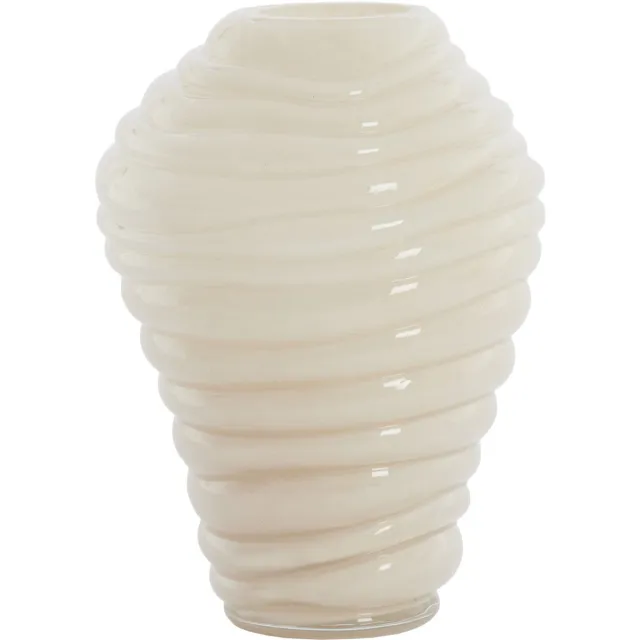 Light & Living Vaas FENLOR - Ø18x25 cm - Wit