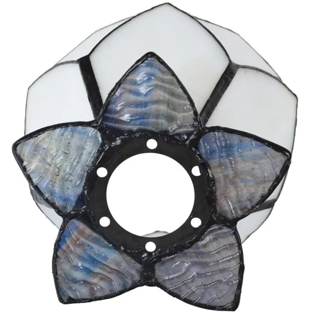 Coloured by Art 3 lichts Kroonluchter Lovely White Lotus - Art Deco Trade Wit