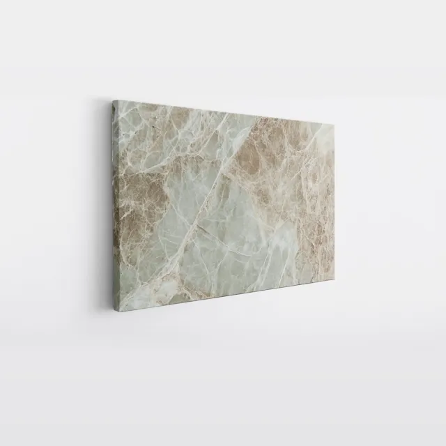 Saammp Canvas Schilderij - marmer - minimalistische kunst - Abstracte - 40x30 - Foto op canvas - Wanddecoratie - Muurdecoratie Woonkamer - Kantoor Decoratie Multicolor