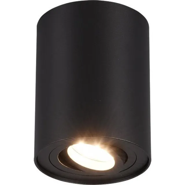 Trio COOKIE - Plafondlamp - Zwart mat - excl. 1x GU10 35W mat zwart